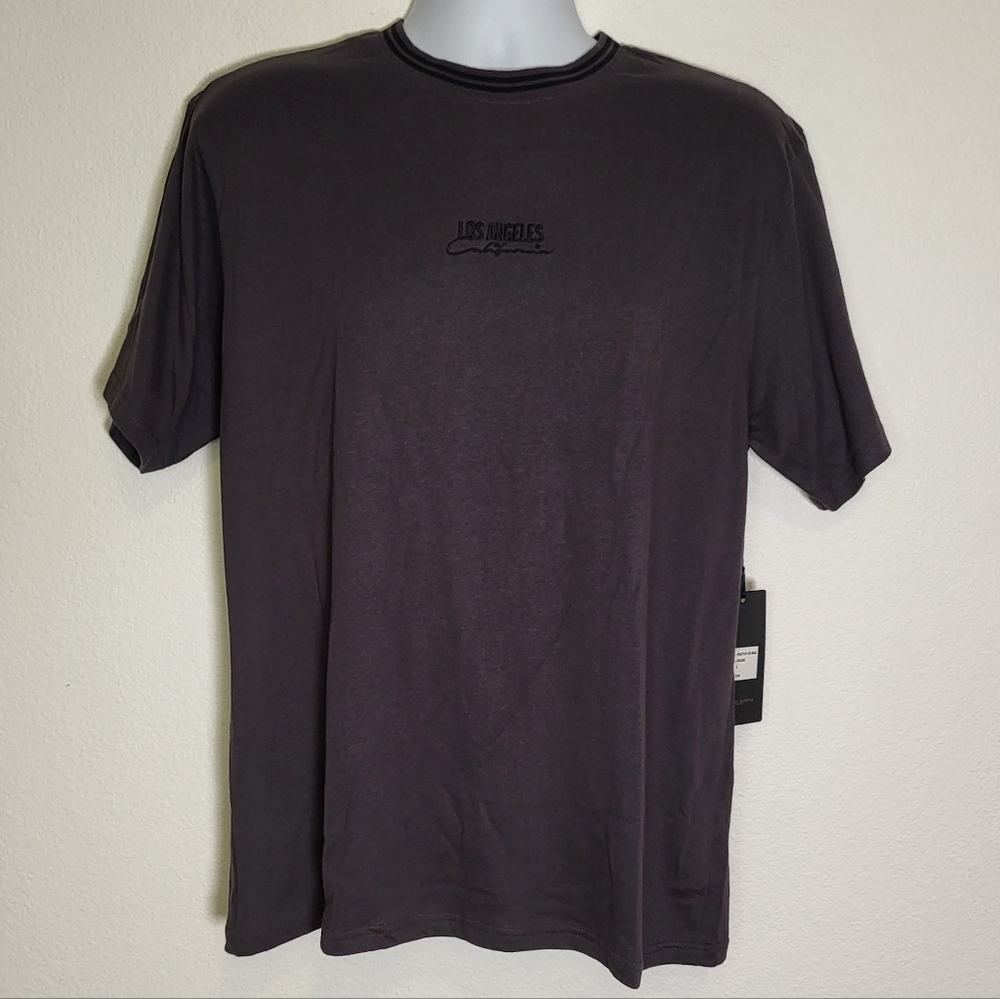 NWT Public Supply Los Angeles Signature Black Tee size Large